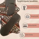 Pack de 3 Serviettes lavables