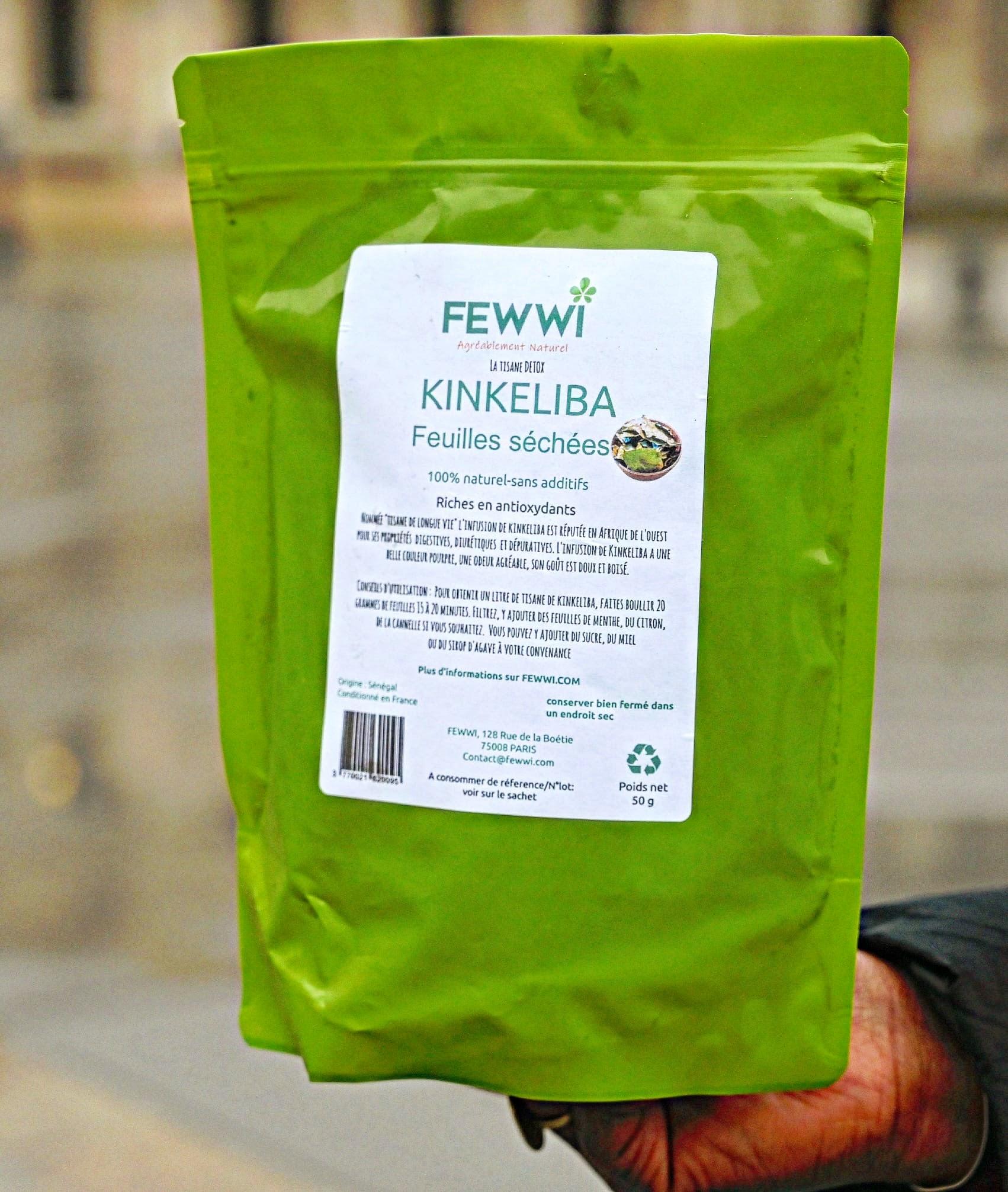 Feuilles de Kinkeliba séchées FEWWI – 50g