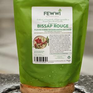 Fleurs d’hibiscus rouge « Bissap » FEWWI – 100g