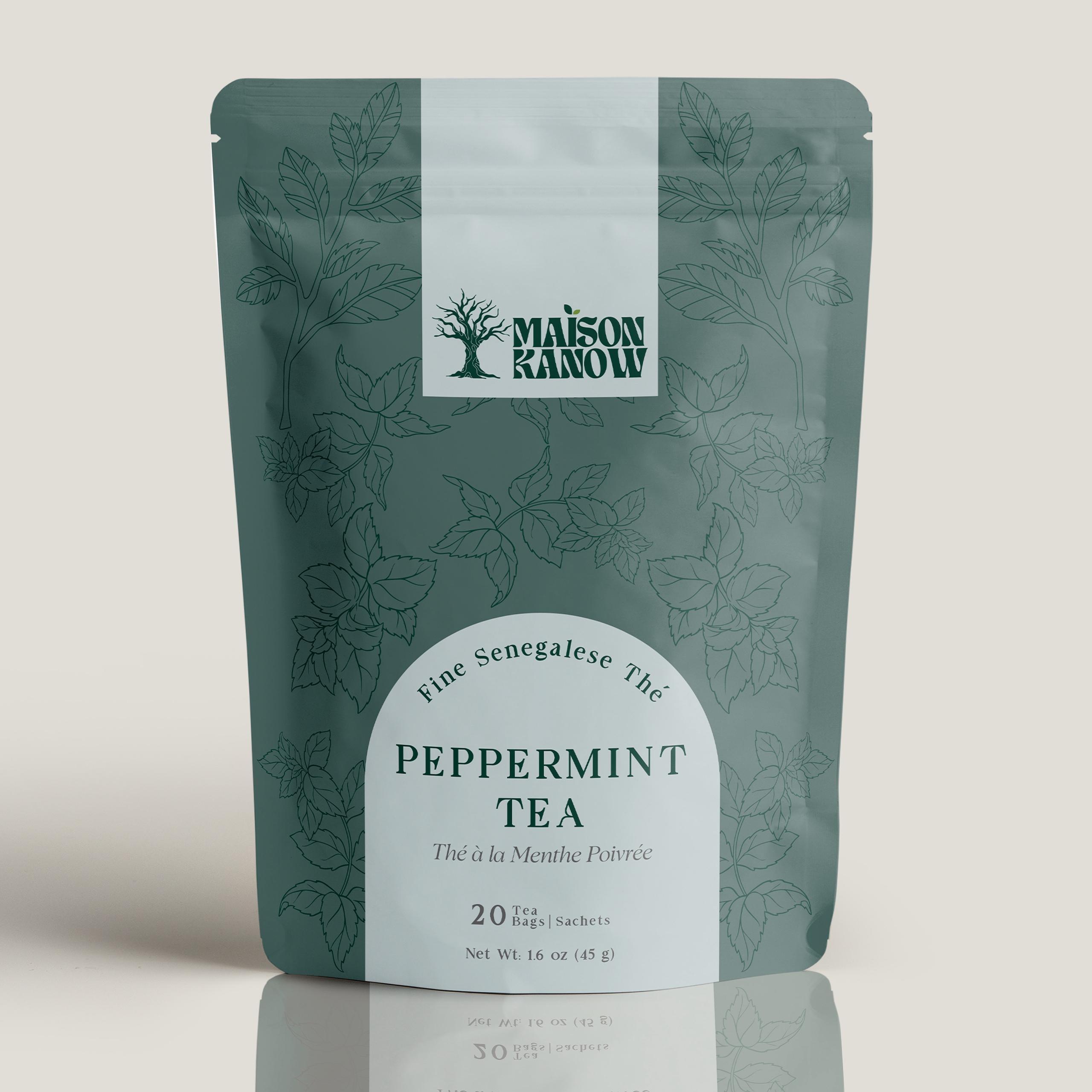 Peppermint Tea - Thé a la menthe poivrée