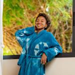 Bademantel Blau – SENARTISANS